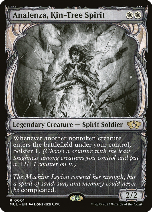 Anafenza, Kin-Tree Spirit (001) Foil - Multiverse Legends