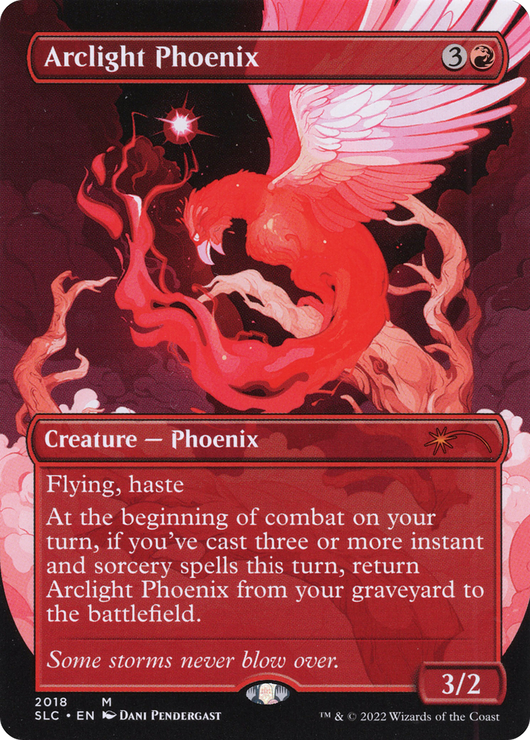 Arclight Phoenix (Borderless) [Secret Lair 30th Anniversary Countdown Kit] | Silver Goblin