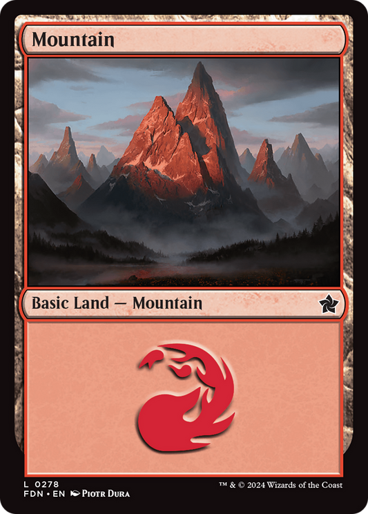 Mountain (0278) [Foundations] Foil