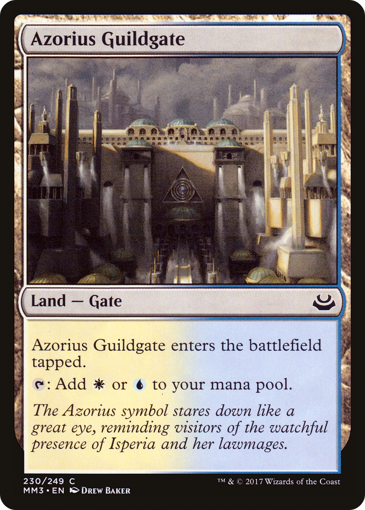 Azorius Guildgate (230) Foil - Modern Masters 2017