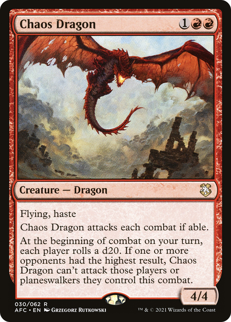 Chaos Dragon (030) - Forgotten Realms Commander