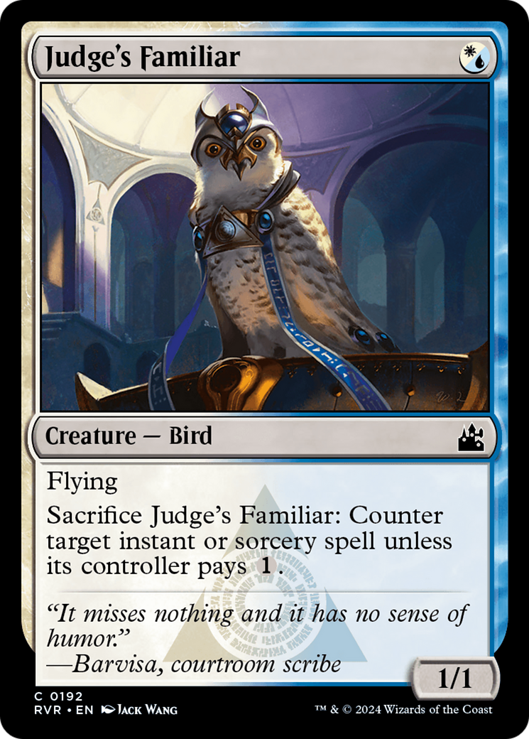 Judge's Familiar [Ravnica Remastered] | Silver Goblin