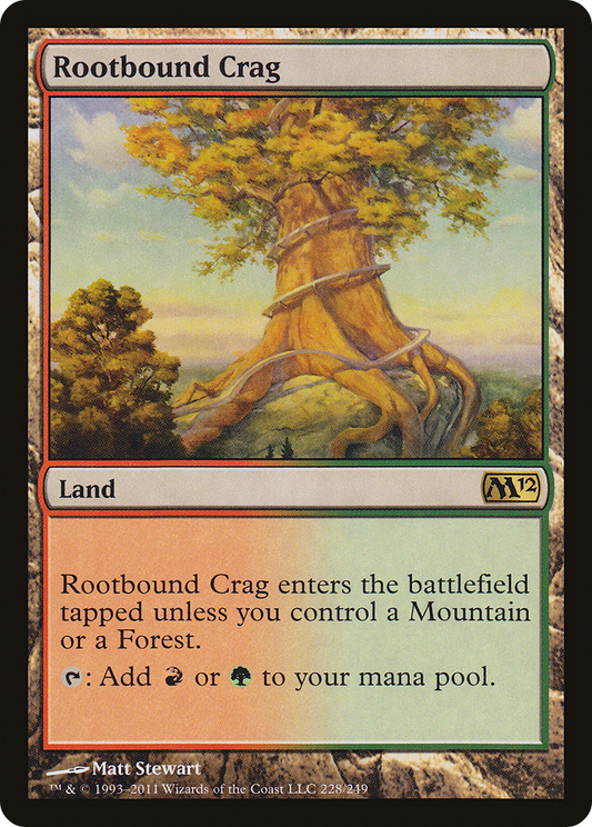 Rootbound Crag (228) - Magic 2012
