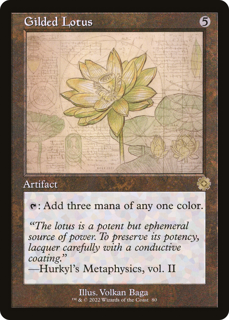 Gilded Lotus (Retro) (080) - The Brothers' War Retro Artifacts