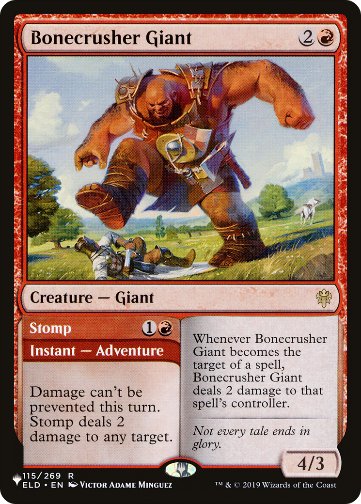 Bonecrusher Giant [The List Reprints] | Silver Goblin