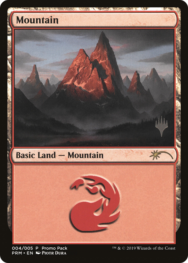 Mountain (004) Foil - M20 Promo Packs