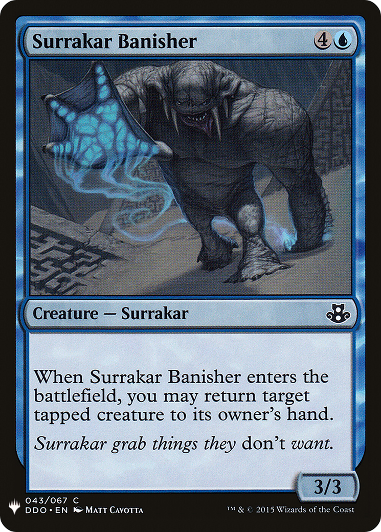 Surrakar Banisher (DDO-43) - The List