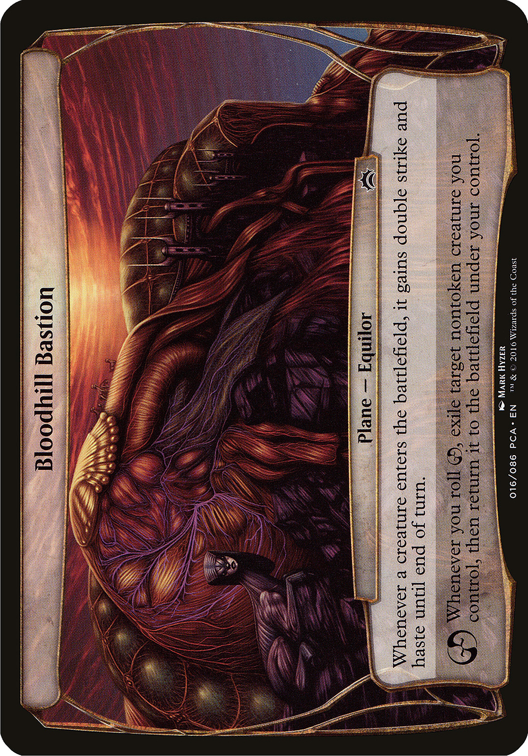 Bloodhill Bastion (Planechase Anthology) - Planechase Anthology Planes