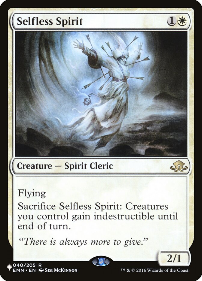 Selfless Spirit [The List] | Silver Goblin