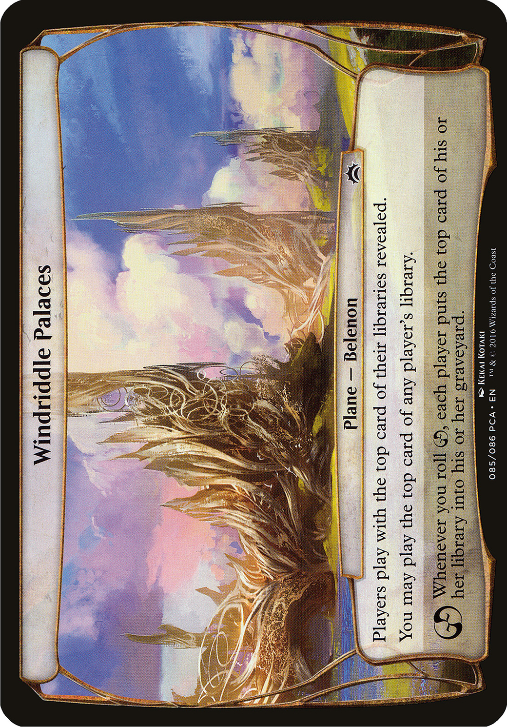 Windriddle Palaces (Planechase Anthology) - Planechase Anthology Planes