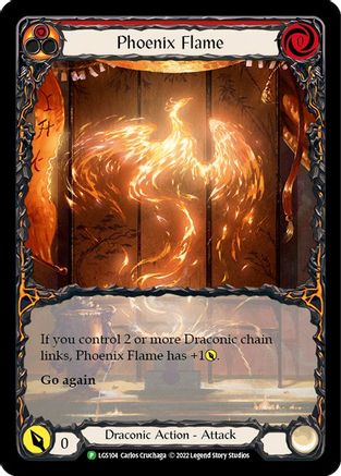 Phoenix Flame (LGS104) Rainbow Foil - FaB Promos