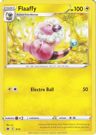 Flaaffy - 9/15 (9) - McDonalds Promos 2022