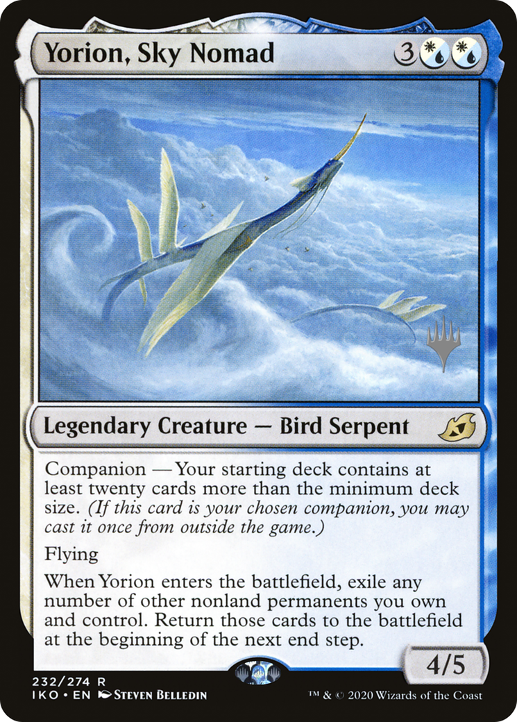 Yorion, Sky Nomad (232) Foil - Ikoria: Lair of Behemoths Promos