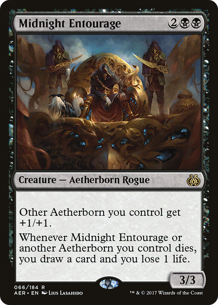 Midnight Entourage (066) Foil - Aether Revolt