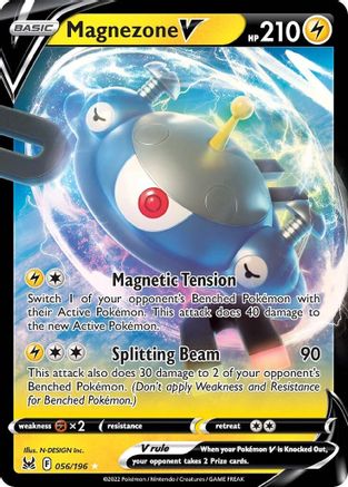 Magnezone V (56) Holofoil - SWSH11 Lost Origin