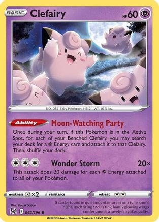 Clefairy (62) - SWSH11 Lost Origin