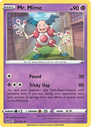 Mr. Mime (67) - SWSH11 Lost Origin