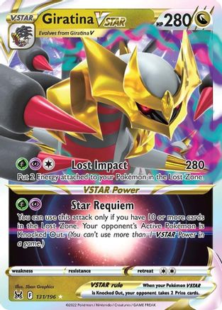 Giratina VSTAR (131) Holofoil - SWSH11 Lost Origin