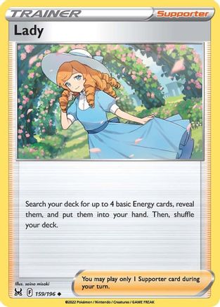 Lady (159) - SWSH11 Lost Origin