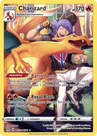 Charizard (TG03) Holofoil - SWSH11 Lost Origin Trainer Gallery