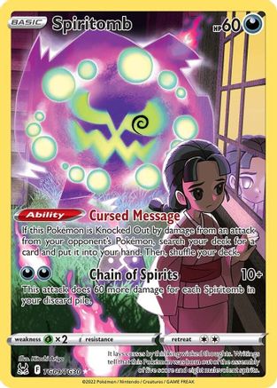 Spiritomb (TG09) Holofoil - SWSH11 Lost Origin Trainer Gallery
