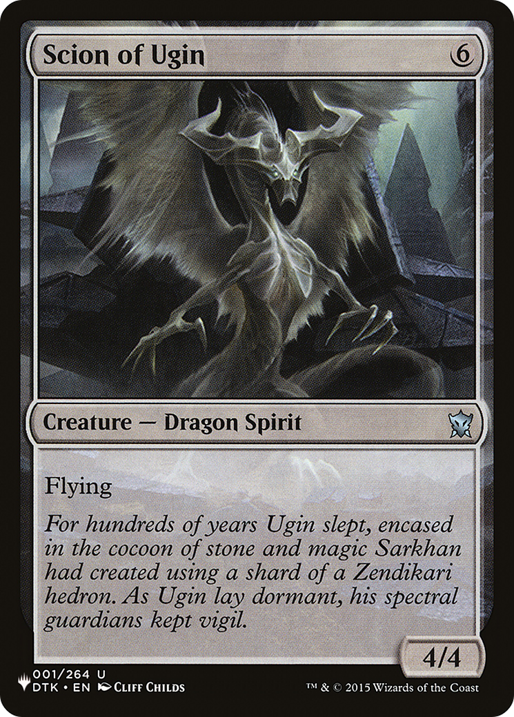 Scion of Ugin (DTK-1) - The List