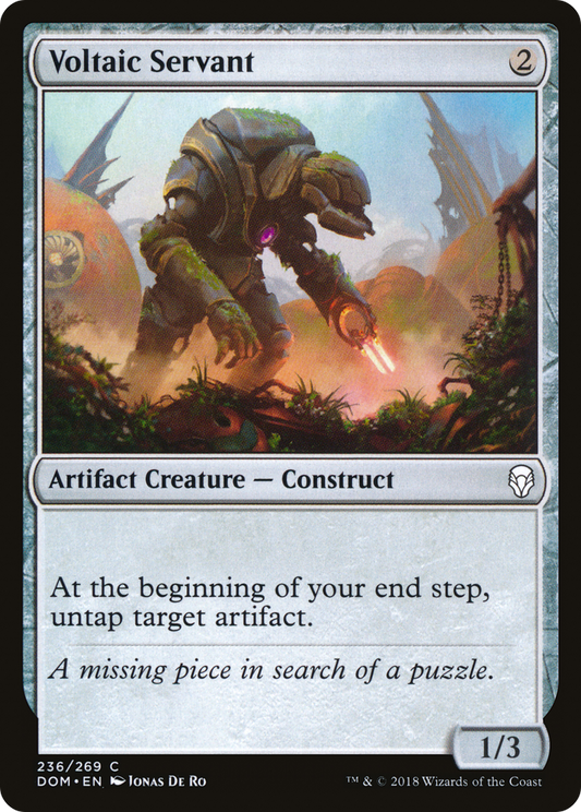 Voltaic Servant [Dominaria] Foil