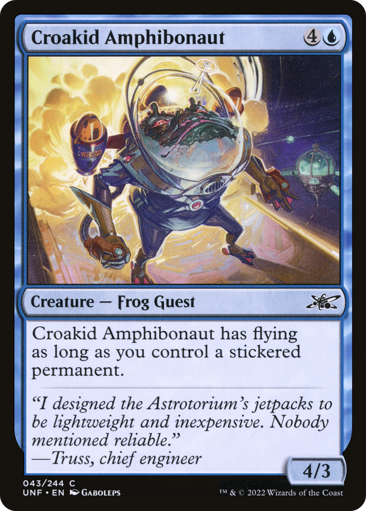 Croakid Amphibonaut (043) - Unfinity