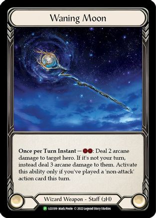 Waning Moon (LGS109) Cold Foil - FaB Promos