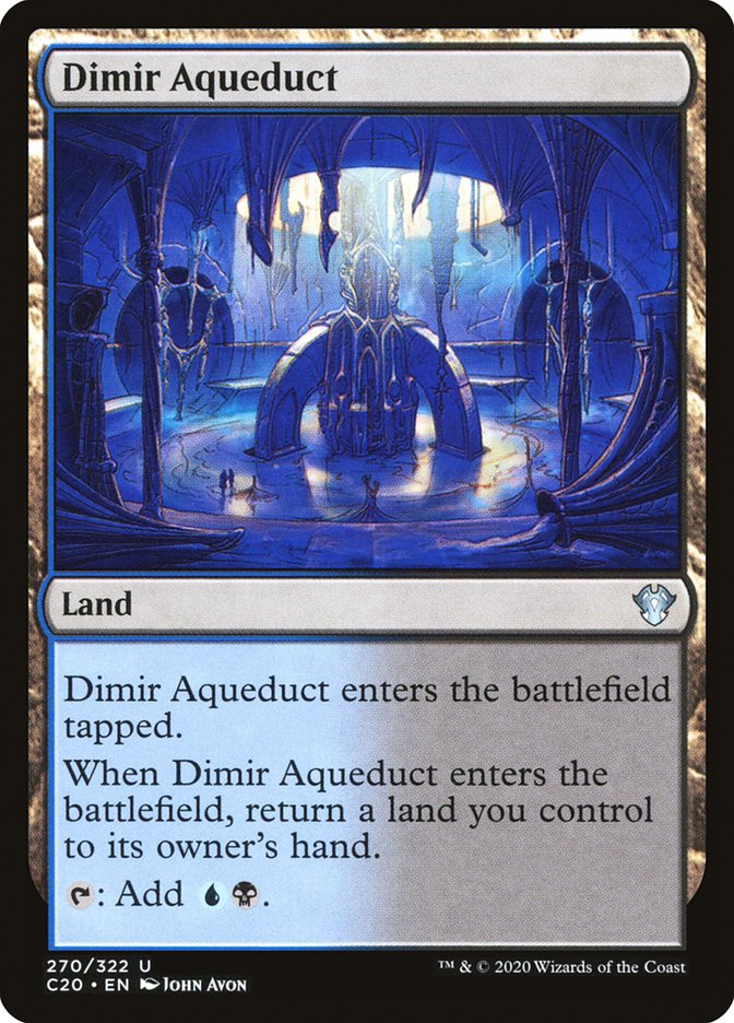 Dimir Aqueduct [Commander 2020] | Silver Goblin