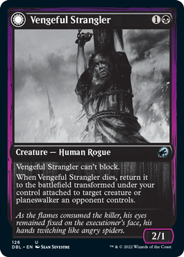Vengeful Strangler (126) Foil - Innistrad: Double Feature