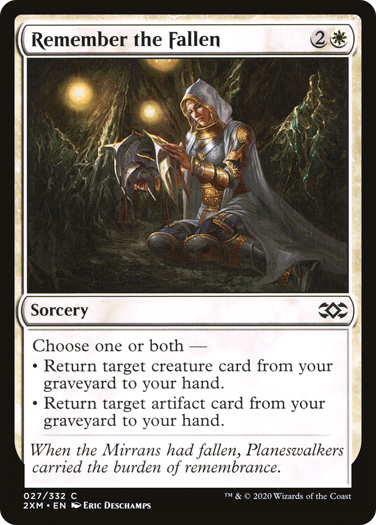 Remember the Fallen (027) Foil - Double Masters