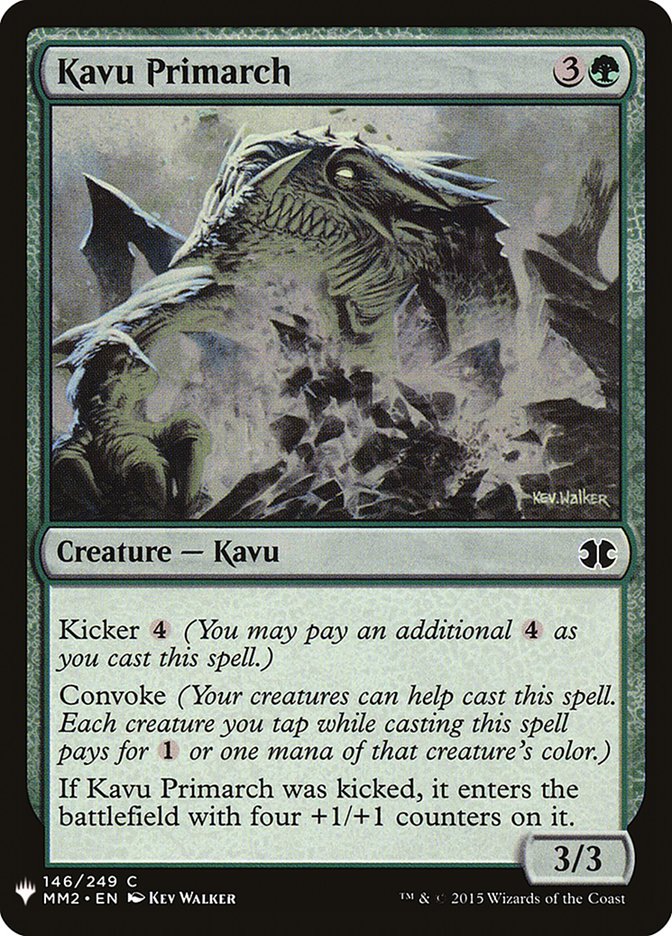 Kavu Primarch [Mystery Booster] | Silver Goblin