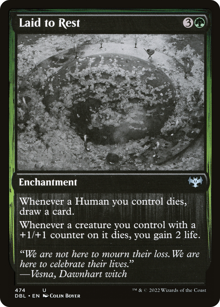 Laid to Rest (474) Foil - Innistrad: Double Feature