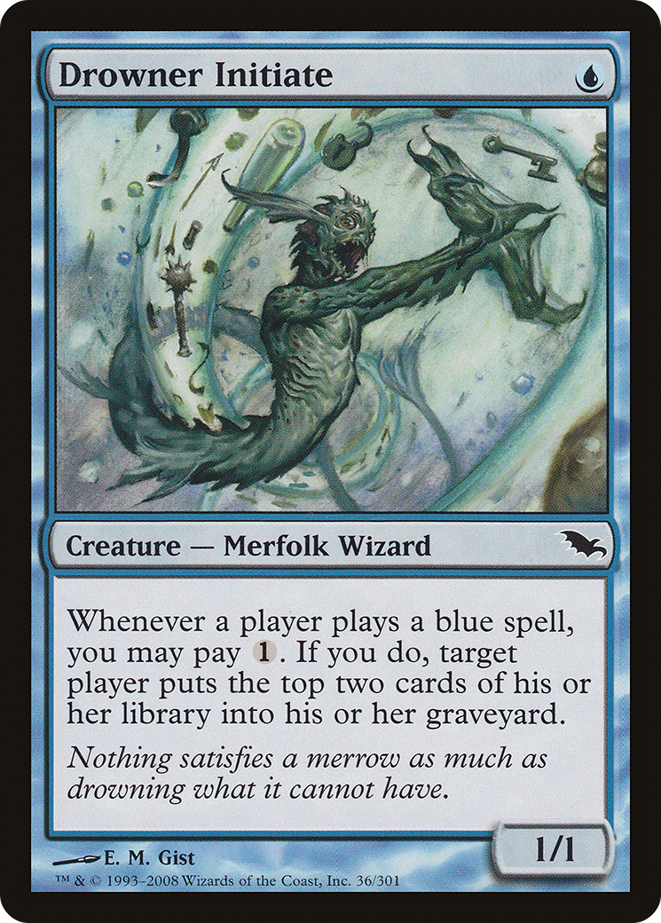 Drowner Initiate (036) - Shadowmoor