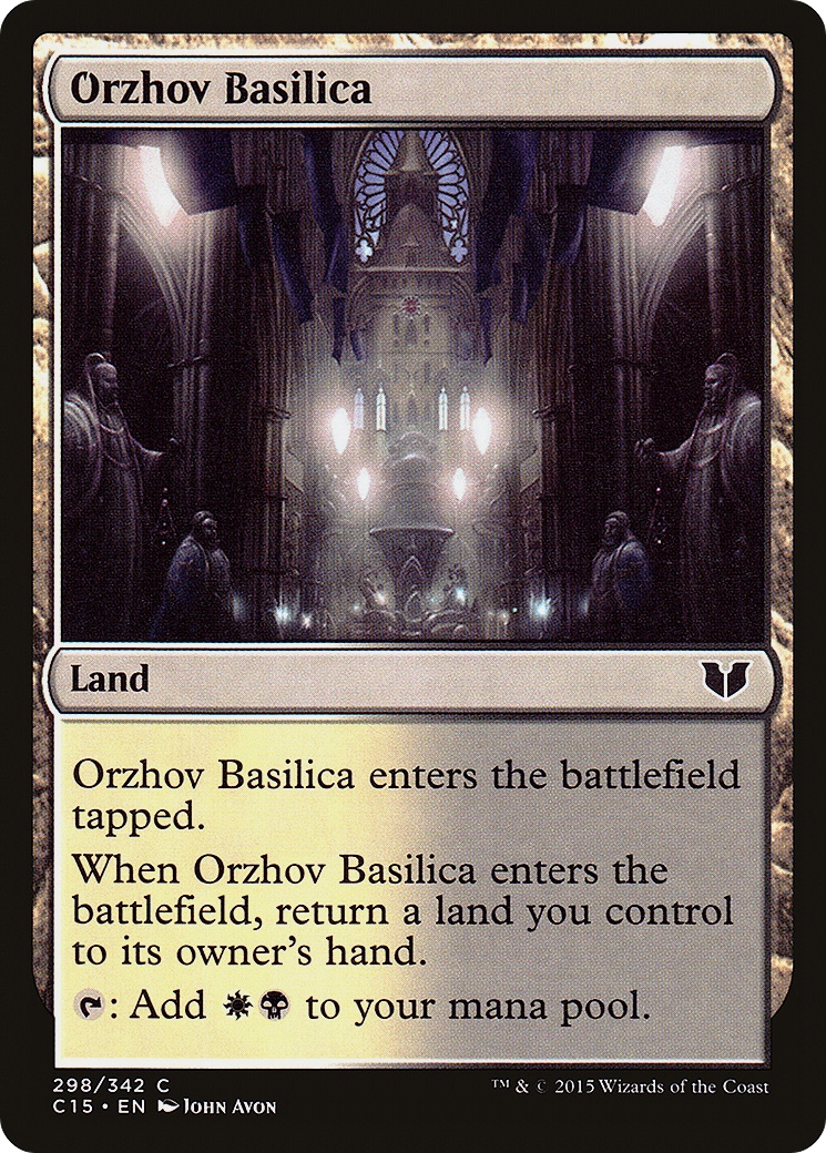 Orzhov Basilica (298) - Commander 2015