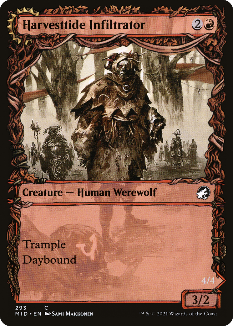 Harvesttide Infiltrator (Showcase) (293) Foil - Innistrad: Midnight Hunt