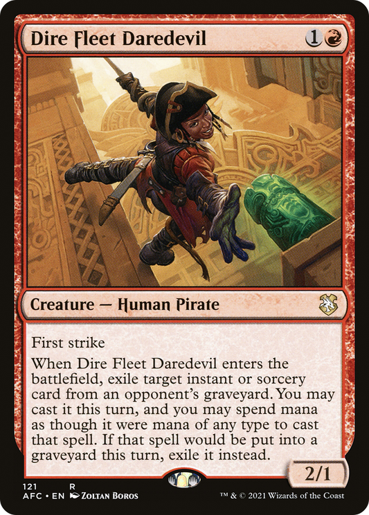 Dire Fleet Daredevil (121) - Forgotten Realms Commander