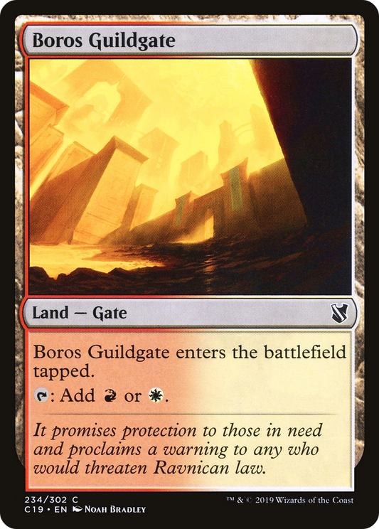 Boros Guildgate (234) - Commander 2019