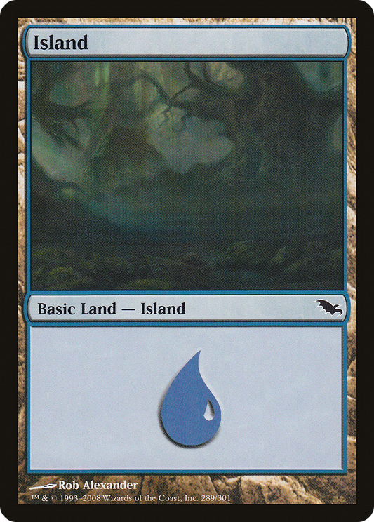 Island (289) [Shadowmoor] Foil