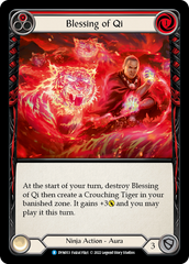 Blessing of Qi (Red) [DYN053] (Dynasty) | Silver Goblin