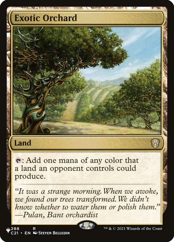 Exotic Orchard [Secret Lair: Heads I Win, Tails You Lose] | Silver Goblin