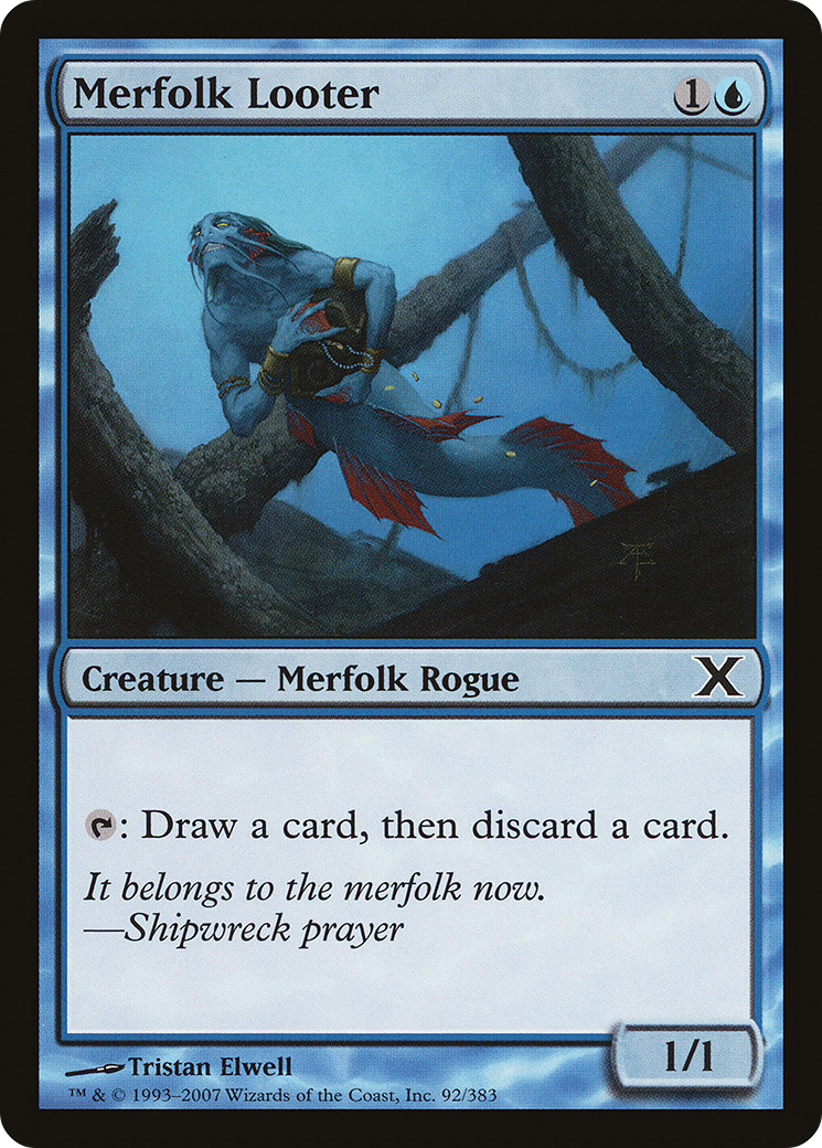 Merfolk Looter (092) - Tenth Edition