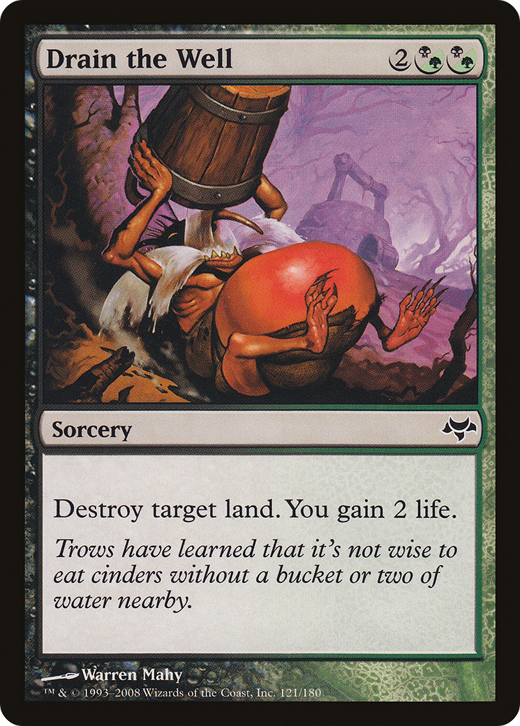 Drain the Well (121) Foil - Eventide
