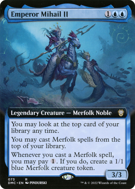 Emperor Mihail II (Extended Art) [Dominaria United Commander] Foil