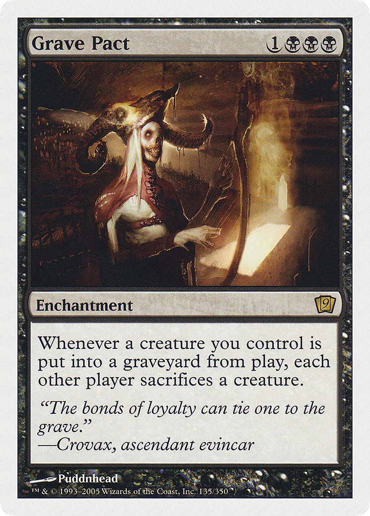 Grave Pact (135) Foil - Ninth Edition