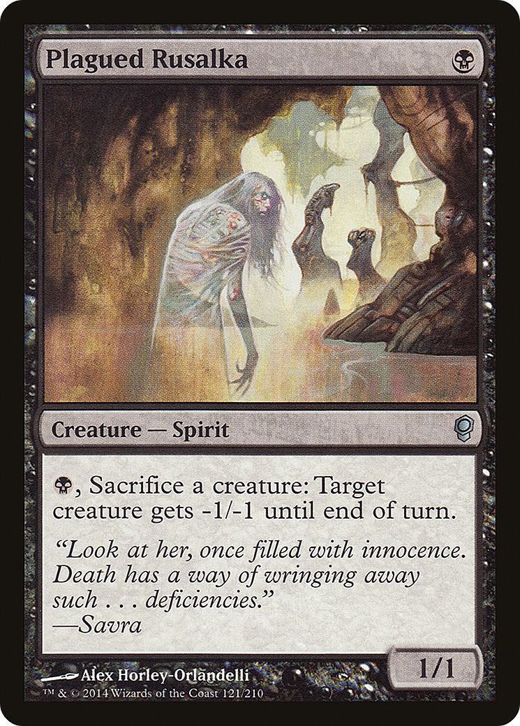 Plagued Rusalka (121) Foil - Conspiracy