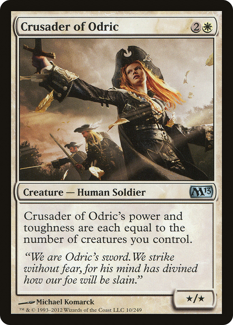 Crusader of Odric (010) Foil - Magic 2013