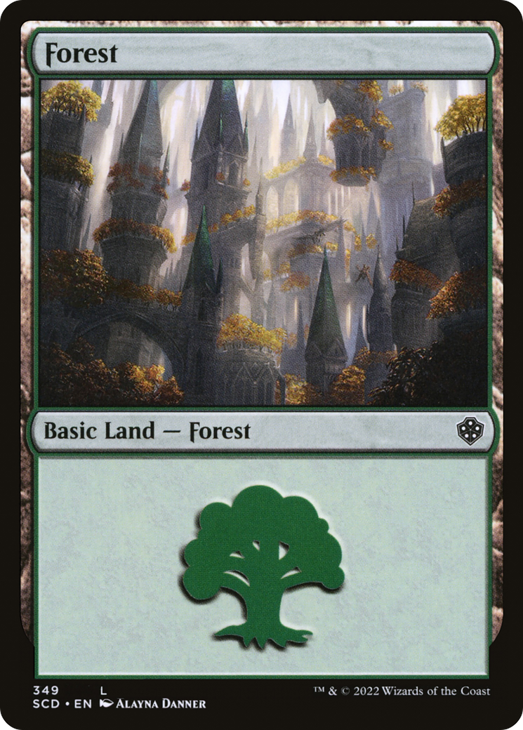 Forest (349) - Starter Commander Decks