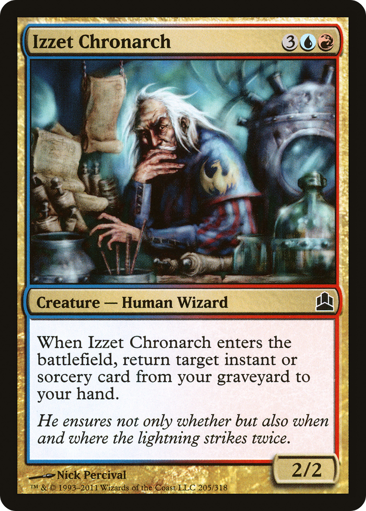 Izzet Chronarch (205) - Commander 2011